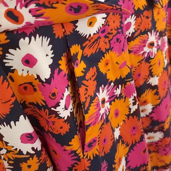 Draper James Floral Fit and Flare Summer Mini Dress - Picture 5 of 16